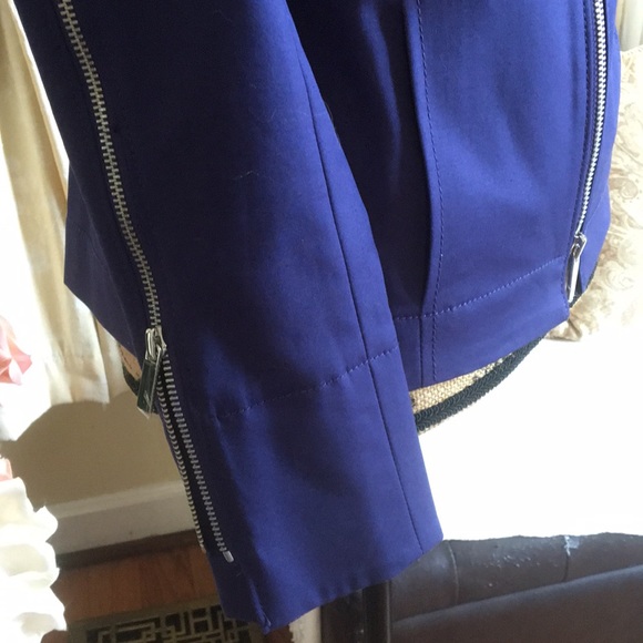 • NWT • $498 WORTH NY Purple Moon Scuba Style Jacket - Picture 13 of 16